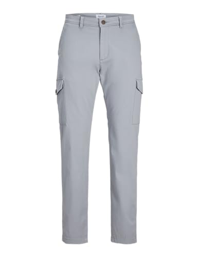 JACK & JONES Herren Jpstollie Jjbowie Cargo Noos Cargohose, Ultimate Grey,34W / 34L – Ansicht 1