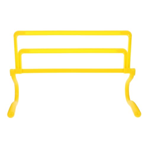 Holibanna Adjustable Height Soccer Agility Hurdles Set, Portable Speed Training Equipment with Foldable Design for Football Workout and Soccer Drills