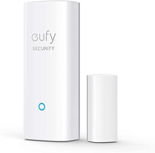 eufy Security Haustür Sensor, Erkennt Öffnen/Schließen von Türen & Fenstern, Sendet Alarm, Löst Alarm aus, 2 Jahre Akku, Benötigt eufy Security HomeBase/HomeBase E (Generalüberholt)