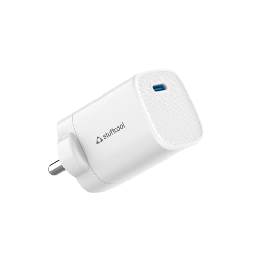 Stuffcool Nuevo PD20W Made in India Smallest Wall Charger Charges iPhones 50% in 30 Mins Perfect for Latest iPhone 15,14,13,12 (Nuevo White) (B0CMTDGZSP) Amazon Price History, Amazon Price Tracker