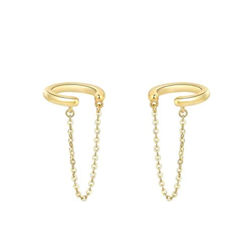Clip d'oreille S925 uni solution boucles d'oreilles non percées sans douleur