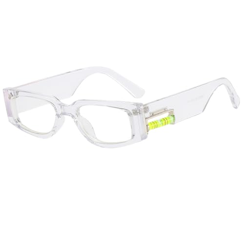 Lunettes de soleil rectangulaires vintage monture haut de gamme style vêtement de luxe