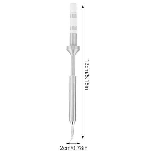 Image of TS100-JL02 Soldering Iron Tip,Solder Iron Tip Replacement for TS100 Soldering Iron,Stainless Steel Quick Heating Replacement Mini Pen Type soldering iron tips(TS-JL02)