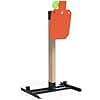 KNINE OUTDOORS Target Stand System 12x20 inch AR500 Steel Hostage Reactive Shooting Target 3/8" Thick with 2x4 Target Stand Kit (12x20 inch and 3/8" Thick Target Stand System)