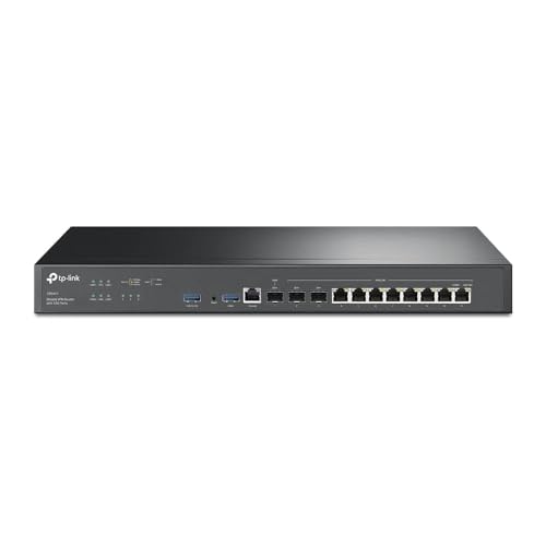 Image of ER8411 Enterprise Wired 10G VPN Router, up to 10 WAN Ports, SPI Firewall, SDN Support, Load Balance, Lightning Protection