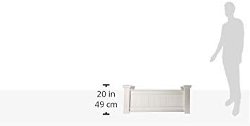 Miniatura 3 de Windsor - Maceta de vinilo larga de 42 pulgadas de ancho x 16 pulgadas de largo