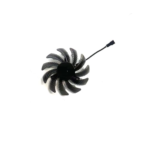 Laptop Parts for Gigabyte for AMD for Radeon R9 270X 280X 290X for WINDFORCE 3X Graphics Card Fan 75MM 3PIN T128010SM PLD08010S12H(1 FAN-2PIN)