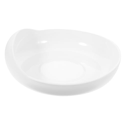 OHPHCALL Elderly Serving Bowl Spill-Proof Plate Suction Base Senior Dining Bowl for Limited Mobility