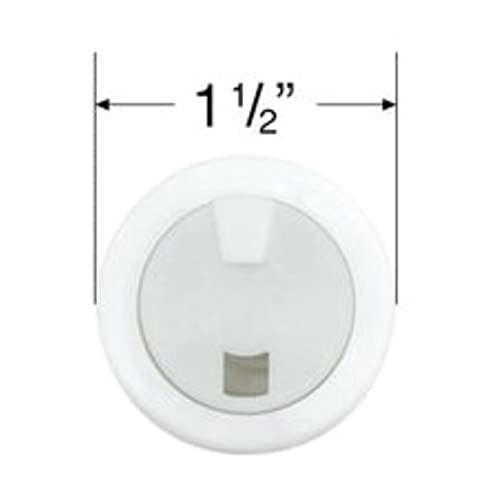 Rollease R Series End Plug 1 1/2", Natural: For Roller Shades (Mpn# Rep53) #TOP1