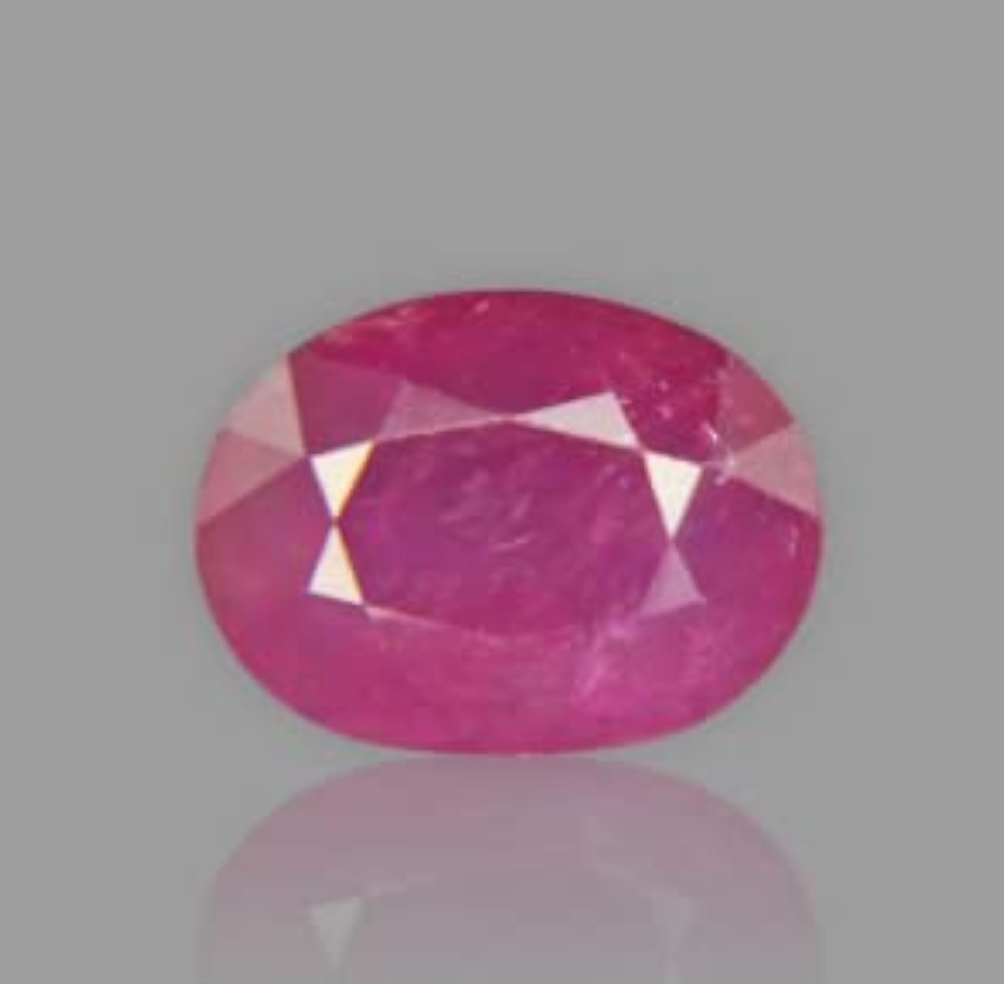 5.25 Ratti Precious Mozambique Ruby Stone, Certified