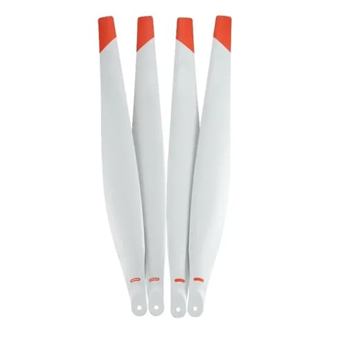 Hélices 5018 blanches anti-UV en carbone pour drone T25P 4pcs