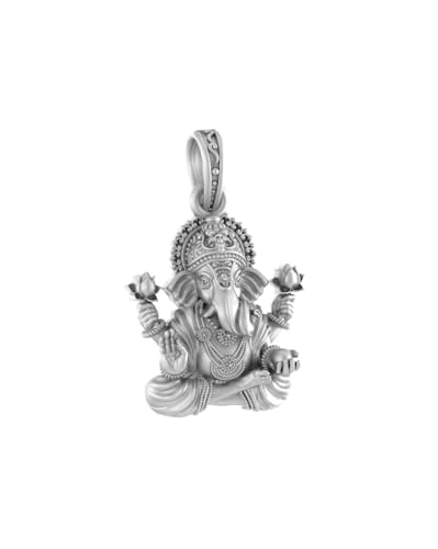 Pendentif Ganesh argent 925 Mtrolls collier divinité hindoue 3g 600565885 - 2
