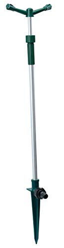 Preisvergleich Produktbild UPP Teleskop Sprenger / Höhenverstellbarer Rasensprenger für große Flächen / Kreisregner mit Radius von 15 m! / Sprenger für schweiriges Terrain