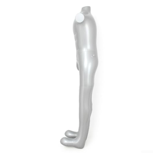 Maniquí inflable de hombre de 150cm en PVC sin brazos para solucionar la falta de espacio 6