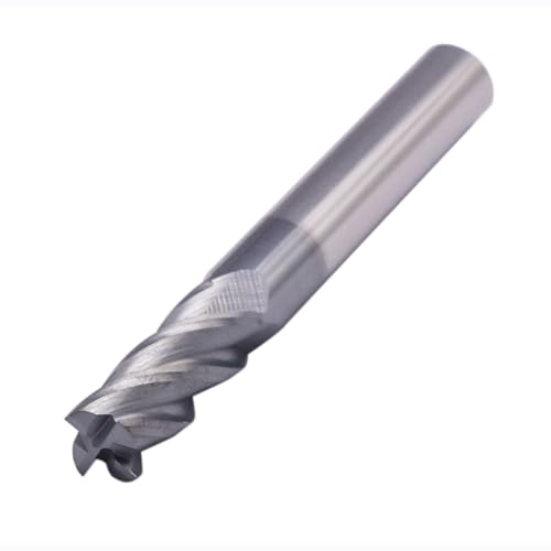 Image of 4 Flute Solid Carbide Square End Mill Set(5Pcs, 5 /16 inch), AlTiN Coated | 35 Helix, 5 /16 inch Cutting Dia, 5 /16 inch Shank Dia, 13 /16 inch LOC, 2-1 /2 inch OAL For Milling Alloy Steel, Hardened Steel, Iron, Copper