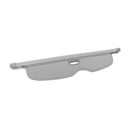 sezhylee Rear Trunk Srity Cover Luggage Carrier Vinly+Aluminum Rod for Jeep for Grand Cherokee 2011-2021 for Grand Cherokee WK 2022 1pc Grey 6FW02DX9AA 6FW02HL1AA