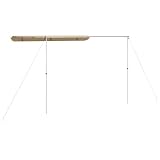 vidaXL Toldo para autocaravanas y caravanas 2x2,15 m Beige