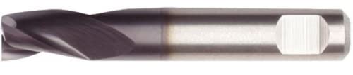 Image of WIDIA 2628049 Ruebig Lists 423002 /323002 /423001 /323001 Metric End Mill 12MM Dia, 15MM Cut Depth, 55MM Length, Straight Shank Cylindrical TiAlN 3 Flutes