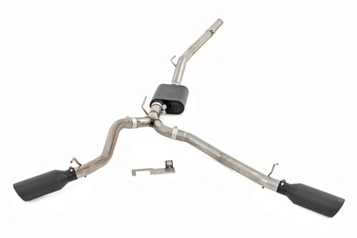 Rough Country Dual Cat-Back Exhaust for 2020-2024 Jeep Gladiator | 3.6L - 96015 - image 1