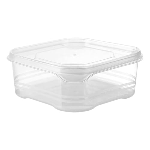 Contenedores de almacenamiento de frutas – Contenedores de refrigerador, cajas herméticas de alimentos, organizador apilable de productos frescos, de cocina sin BPA | Recipientes