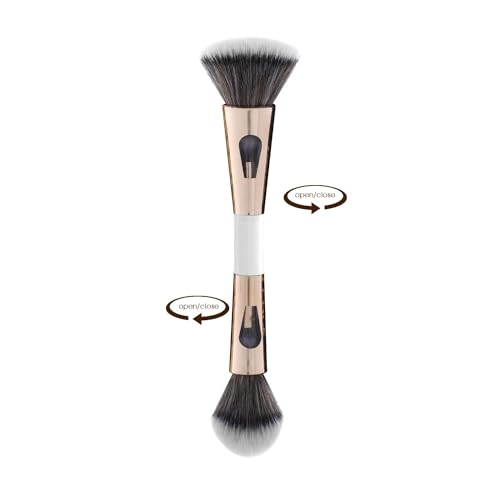 Sloane 4 in 1 TravelBrush with Foundation Brush,Powder Brush,Eyes...