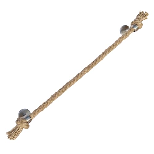 Perfeso.L Nautical Rope Towel Holder - Coastal Towel Rack with Knot Bathroom Decor Wall Mount Towel Bar Bathroom Accessories, Rustic Silver Stainless Steel 26'' - Image 7