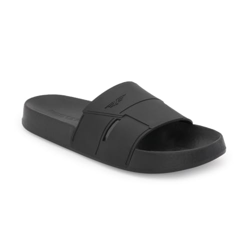 Red Tape Men's Brown Flip-Flop Sliders - Image 2
