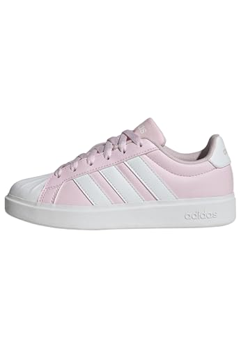 adidas Mixte Enfant STREETTALK Shoes Junior, Clear Pink/FTWR White/Grey Two, 39 1/3 EU