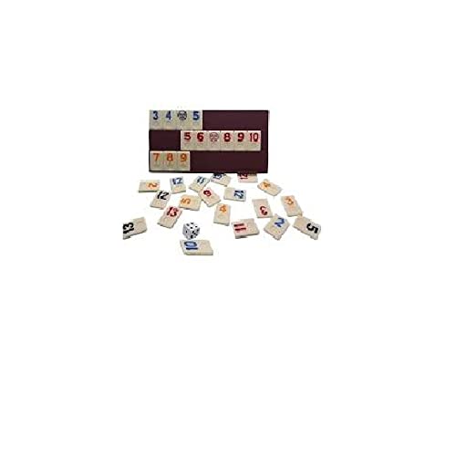 Jogo Rummy Conjunto Okey Rummicube Jogo Rumikube 106 Peças