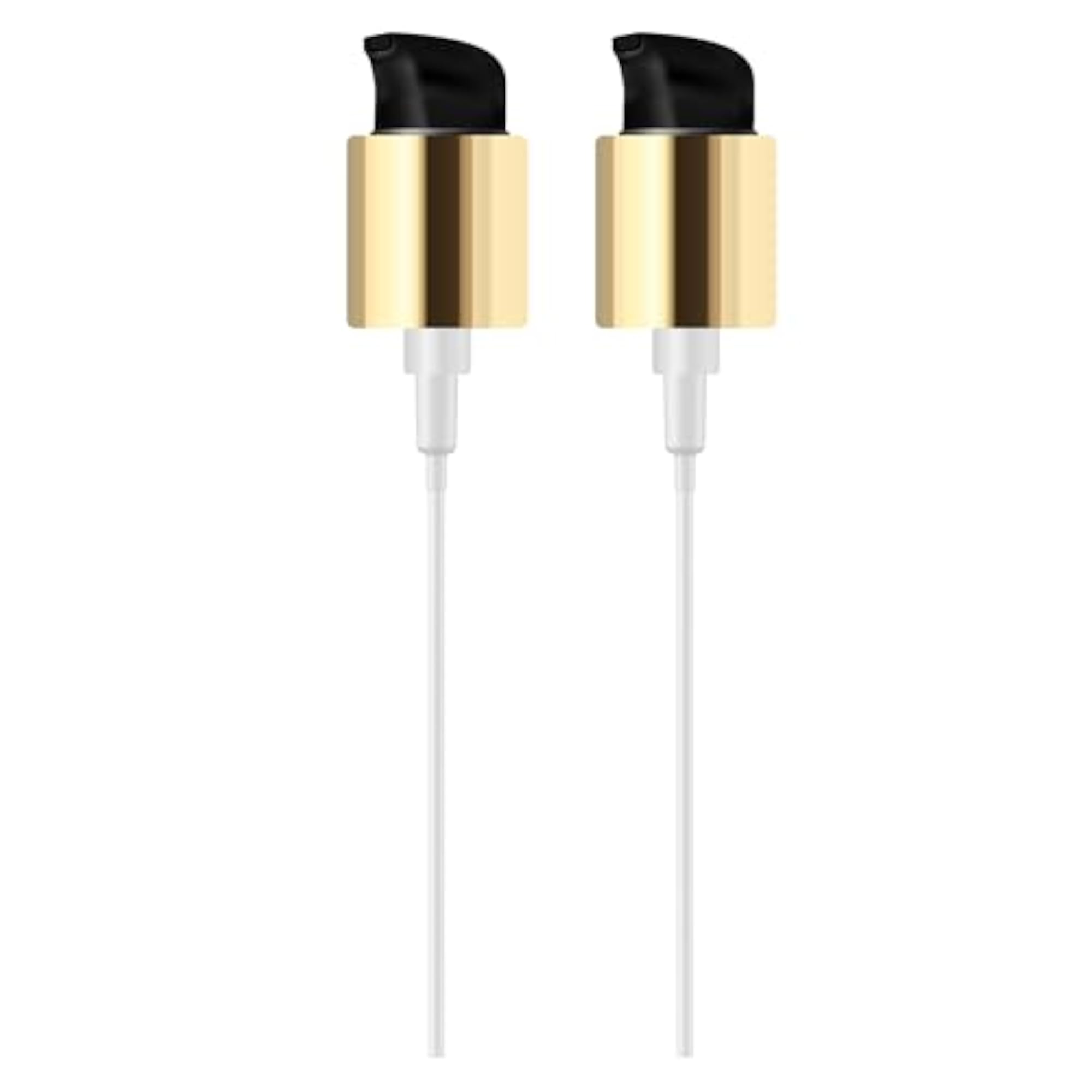 Gold Pump Dispenser with Spring & Lock, 100ml