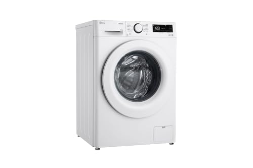 LG F2WV3058N3W - Lavadora 8,5kg, Carga Frontal, AI Direct Drive, 1400 RPM, con Inteligencia...
