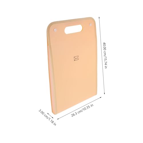 Expandable Accordion File Folder Organizer Colorful Retro Plastic Bill Clips for Office Home Document Storage and School Supplies2