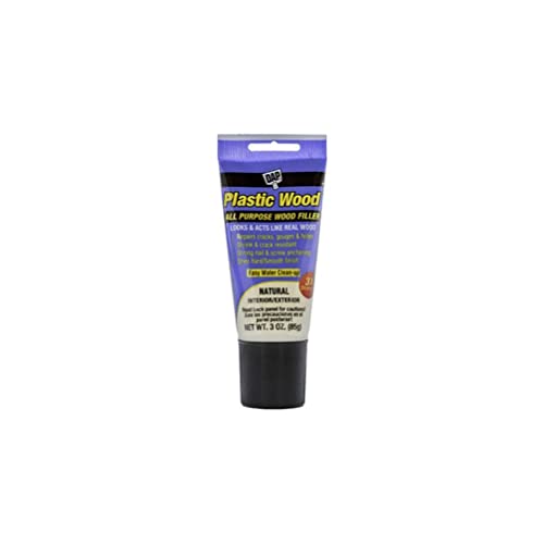 DAP Plastic Wood All Purpose Latex Wood Filler Natural 3 Oz (7079800580)