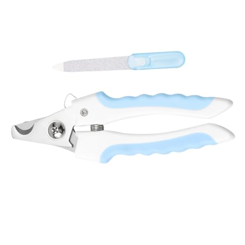 POPETPOP 2pcs Pet Nail Clipper Durable Dog Cat Nail Trimmer Comfortable for Home Use Random Color Parts Pet Grooming Tool Random Color