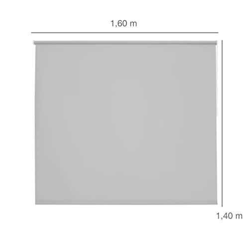 Persiana Rolo Translúcida Fendi | Tamanho: 1,60m (L) x 1,40m (A) | Ideal para Janelas Padrão