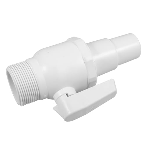 LIOOBO Pool Shut Off Valve 1.5-1.25in Ball Valve for Filter Pool Pump Fitting