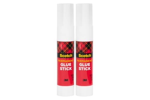 Scotch Permanent Glue Sticks, Acid-Free Non-Toxic Adhesive (2-Pack) – Strong & Fast Bond, No-Mess Application for Paper, Photos, Crafts - image 5