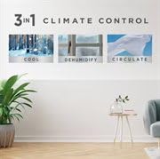 Vissani Portable Air Conditioner 3-in-1 Climate Control features