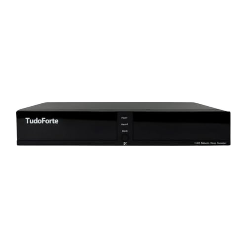 Dvr Gravador de Vídeo Tudo Forte Tfhdx 3308 8 Canais com Detecção Facial e de Movimento