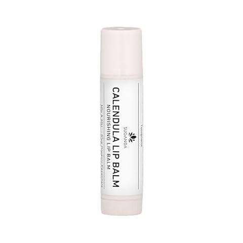 SUGANDA SKINCARE Calendula Lip Balm, Deeply Nourishes Dry & Chapped Lips, Helps Heal Crack & Wounded Lips, Retain Moisture On Lips Cover