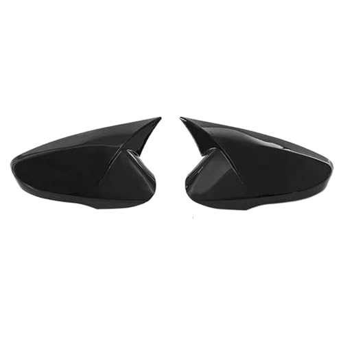Coques de rétroviseurs pour Hyundai Veloster 2012-2017 - Boîtiers de rétroviseur noir brillant
