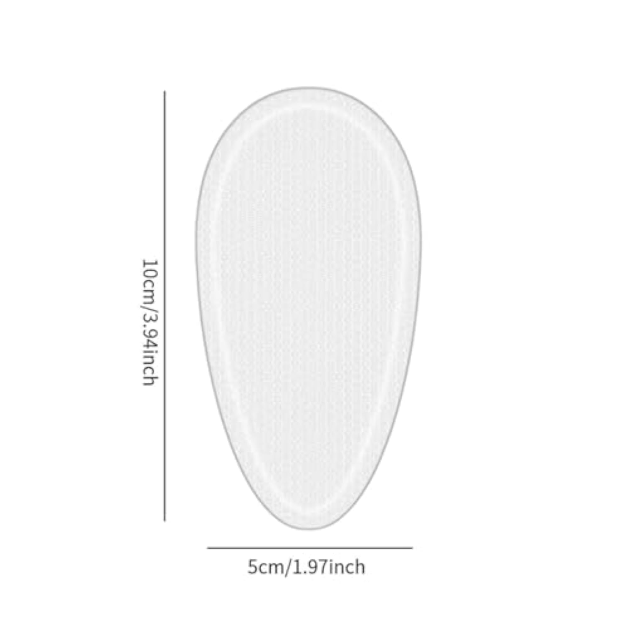 Glass Foot Callus Remover Comfortable Foot Care Scrubber