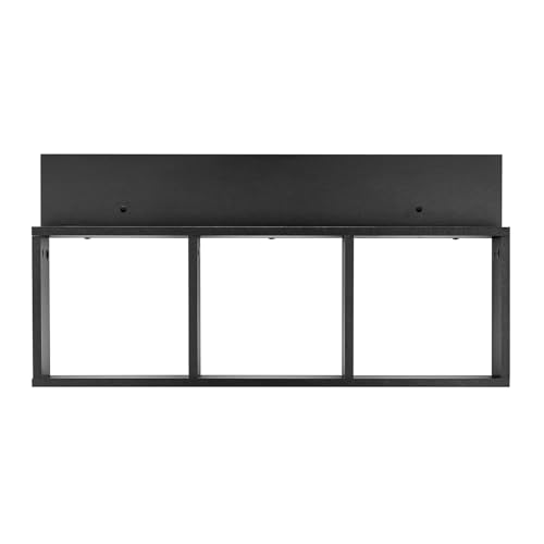Image of Wall Mount Floating Shelves for Books Shelf, Antiques, Organizer, Storage - DIY - MDF (Hang Base Shelf - Brown)