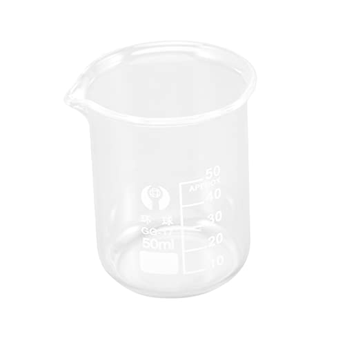 FRCOLOR グラス 測定器 カップ ビーカー マグカップ 測定器 検査器 液体 機器 グラス 容器 ジャグ 微量遠心機 ショット 器 目盛り付き ビーカー ガラス カップ ビーカ