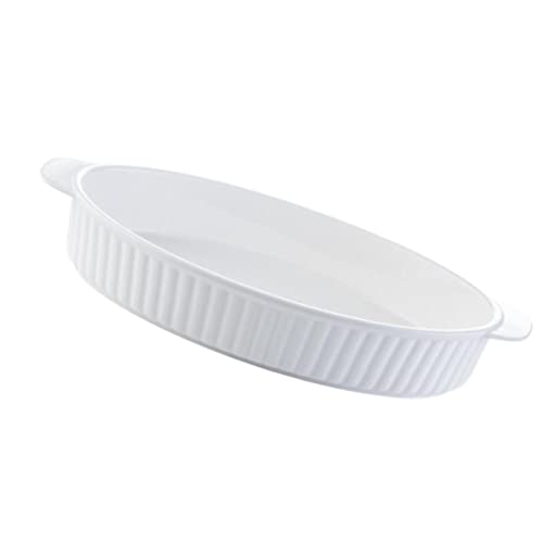HEMOTON 1 Cubertería Redonda para El Hogar Cubertería para Queso Almacenamiento Ovalado Alto para Hornear en Restaurante. para Cocinar con Suministros para Refrigerios Cacerola sin Pastel Cover
