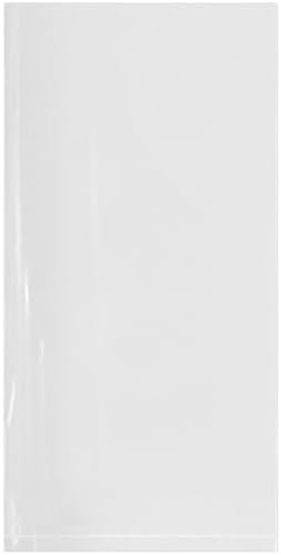 Plymor 4 x 8 inch, 1.25 Mil Flat Open Clear Poly Bags (Pack of 500) image 2