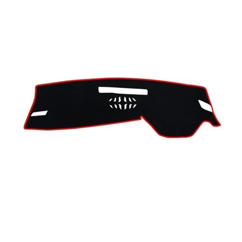 Protection de tableau de bord voiture anti-reflet pour Golf 8 MK8 GTI Rline RHD rouge