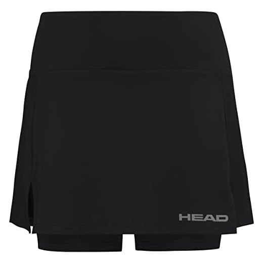 Head 814399-Bk S Skorts, Mujer, Negro, S