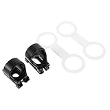 UPKOCH 4 Piezas Clips de Silicona Suave para Snorkel Accesorios Aplicables para de Buceo con Sujeción Segura y Rápido para Equipo de Natación y Esnórquel Adulto