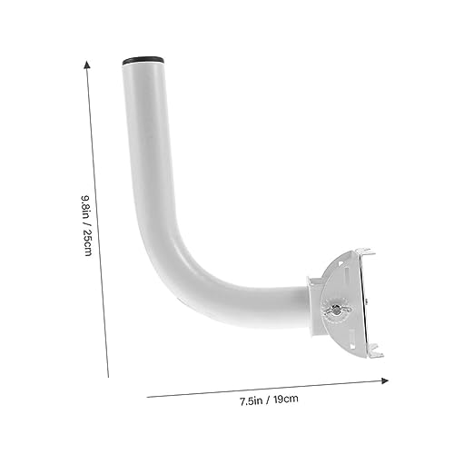 Support d'antenne extérieure en acier inoxydable Luxshiny résistant pack de 2 - 3